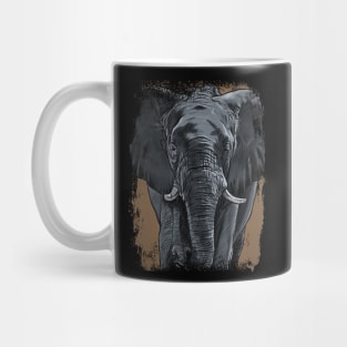 Elephant Face Mug